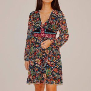 Flying Tomato Beautiful Multicolor Floral Dress